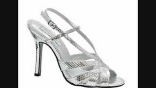 ABENDSCHUHE HIGH HEELS  Sandaletten in Silber und GOLD [upl. by Theresina]