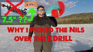 Top 3 reasons why I picked the 8quot Nils over the 75quot KDrill [upl. by Yereffej]