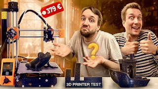 Imprimante 3D pas chère DE RÊVE  La PRUSA Mini est bien  Des surprises dans ce TechnoTest [upl. by Nylaehs]