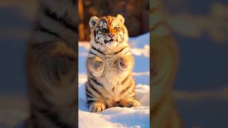 tiger baby cartoonforkids cat cute catcat funay catlover catfunny funny catvideos shorts [upl. by Eicam]