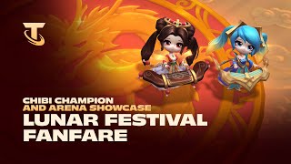 Lunar Festival Fanfare  Chibi Champion and Arena Showcase  Teamfight Tactics [upl. by Seira772]