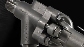 Strahman SV700 Series Sample Valve Assembly [upl. by Nnayd]