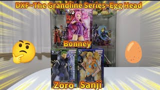 One Piece quotDXFThe Grandline SeriesEgg Headquot SanjiZoro y Bonney [upl. by Adnolrehs]