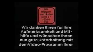 FSK 18  Liebe Videofreunde Alter FSK Vorspann [upl. by Garey]