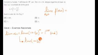 Matemática 12º Ano  Limites com Sucessões [upl. by Earehc]