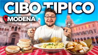 Provo il CIBO TIPICO a MODENA Emiliano e Modenese [upl. by Nichole690]