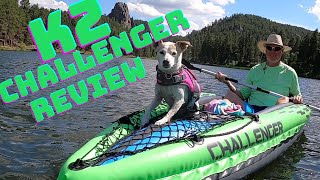 K2 Challenger Inflatable Kayak Setup [upl. by Gail235]