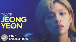 TWICE  JEONGYEON Line Evolution • APR2018 [upl. by Noraj986]