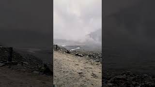 Journey Through The Mist fog clouds timelapse rain travel nature mountains new shorts [upl. by Inerney]