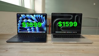 M4 MACBOOK PRO VS M3 MACBOOK AIR – IS IT WORTH PAYING MORE [upl. by Stubstad888]