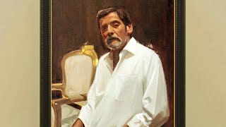 Retrato de Antonio Vera Mahedero  Pintor Alejandro Cabeza 2003 [upl. by Adnert]