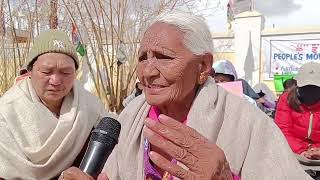 Ama Cho Cho powerful speech  recalls Ladakh struggle  Share amp Support  news ladakh [upl. by Eirameinna708]