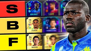 RANKING THE BEST DEFENDERS IN FIFA 22 💪  FIFA 22 Ultimate Team Tier List October [upl. by Enelym]