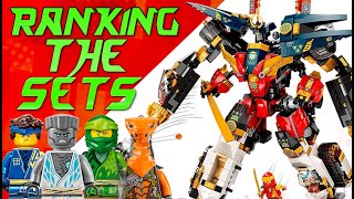 Ranking The LEGO Ninjago 2022 Sets  Worst to First [upl. by Illona]