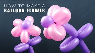 How to Make a Balloon Flower [upl. by Hillell]