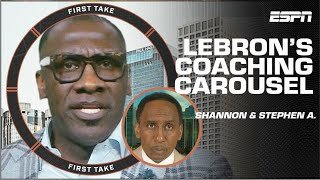 Stephen A thinks Shannon Sharpe is WAY WRONG for his LeBronLakers take 🔥  First Take [upl. by Huntington]