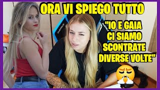 GAIA CLERICI parla DEL LITIGIO litiga con GAIA BIANCHI IN LIVE SU TWITCH  GAIACLERICI LIVE [upl. by Leinnad]