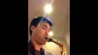 Final Fantasy VII Aeris Theme Alto Saxophone [upl. by Adnyc]