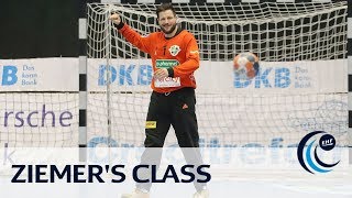 Ziemer excels in Hannover goal  Round 6  Mens EHF Cup 201819 [upl. by Duffy890]