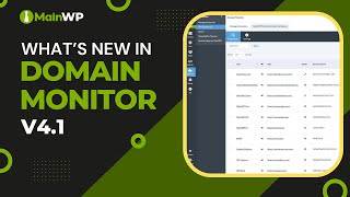 Whats new in Domain Monitor v41 [upl. by Nosnah]