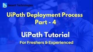 Run The Robot Using Orchestrator UiPath Deployment Process Part  4  UiPath Tutorial For Beginners [upl. by Xella]