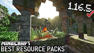 TOP 5 Best Texture Packs for Minecraft 1165 🥇 [upl. by Wendye902]