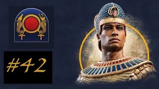 Vamos jogar Total War Pharaoh – Ramsés 2ª tentativa Parte 42 [upl. by Lodie]