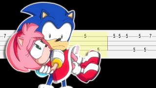 Sonic 30th Anniversary Song  Crushing Thirties Easy Ukulele Tabs Tutorial [upl. by Elagibba105]