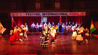 Cantabrian folk dance Romería montañesa jota amp pericón [upl. by Yenobe]