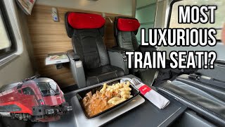 The MOST LUXURIOUS train seat  ÖBB Railjet BUSINESS CLASS  Tripreport [upl. by Kinsley]