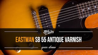 Introduced at NAMM 2020 the new Eastman SB 55 Antique Varnish Sunburst [upl. by Silevi219]