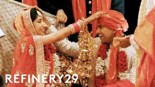 This Traditional Indian Wedding Is Insanely Beautiful  World Wide Wed  Refinery29 [upl. by Isidore]