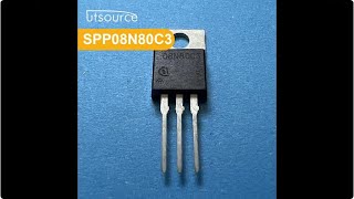 SPP08N80C3 electronic component [upl. by Hepsiba]