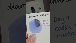 INKVENT DAY 1  Opening the Diamine Advent Calender [upl. by Lyrem]