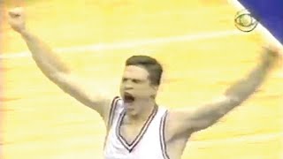 Stanford vs Rhode Island 1998 Elite Eight  FINAL MINUTE [upl. by Schwinn]