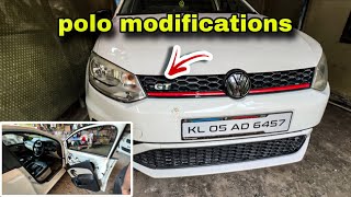 POLO MODIFICATIONS🤩 folding mirrors installing😎 [upl. by Philipp]