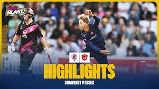 🔥 WHAT AN INNINGS FROM DEAN ELGAR  Somerset v Essex Vitality Blast Highlights [upl. by Franchot]