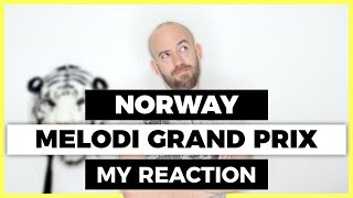 Melodi Grand Prix 2019 MGP My Reaction and Top 10 – Eurovision 2019 [upl. by Yenoh717]