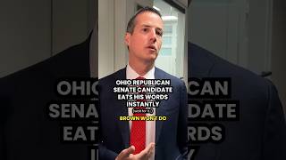 Republican Senate Candidate INSTANTLY Eats His Own Words [upl. by Sidell916]