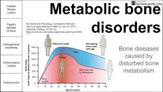 Metabolic Bone Disorders [upl. by Ekusoyr882]