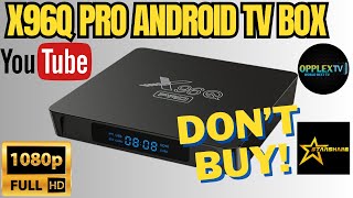 X96Q PRO Android TV Box in 2024  Dont Buy  Shareshare IPTV IDs  اردو  हिंदी  Urdu  Hindi [upl. by Noroj]