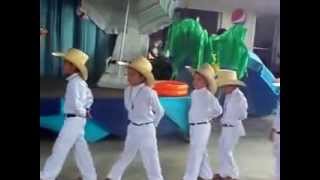 NIÑOS CUADRO DE DANZA FOLKLORE HONDUREÑO [upl. by Reiser]