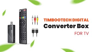 Enhance Your TV Viewing Discover the TIMBOOTECH Digital Converter Box [upl. by Aitrop137]