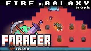 Forager Fire Galaxy Playthrough  Walkthrough no commentary [upl. by Ahsemad]