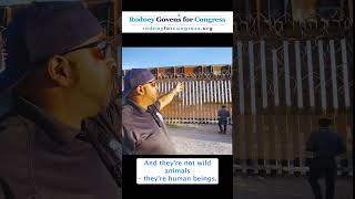 Rodney Govens at the USMexico border quotWeve got to do somethingquot [upl. by Chassin]