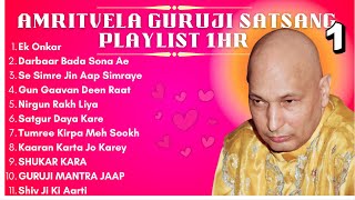 Latest Amritvela 1 HR Guruji Satsang Playlist 1  अमृतवेला सत्संग प्लेलिस्ट  Guruji Latest Satsang [upl. by Duhl]