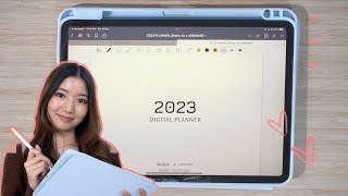 DIGITAL PLANNER amp JOURNAL 2023 Goodnotes compatible 🥰 [upl. by Uri]