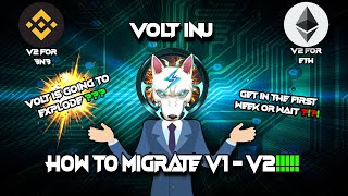 Volt Inu  MIGRATION TUTORIAL V1 to V2 [upl. by Efthim]