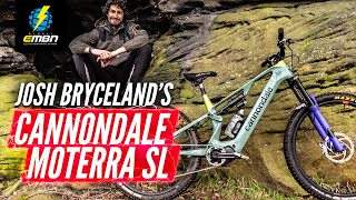 Josh Brycelands Cannondale Moterra SL  EMBN Pro Bike Check [upl. by Eerrahs]