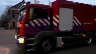 Brandweer met spoed naar veenhuizen [upl. by Garson38]